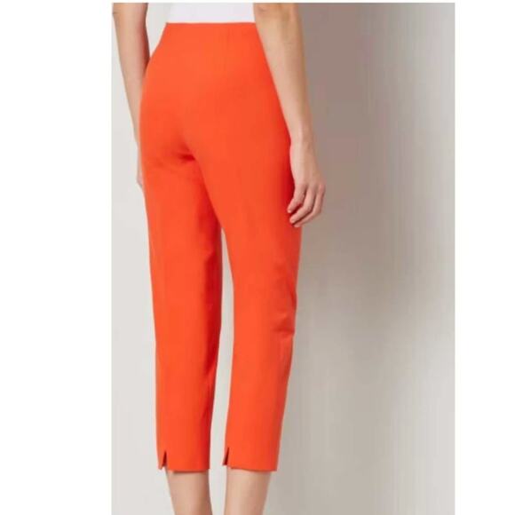 Piazza Sempione Orange Wool Pants Size 38 (S) - Picture 1 of 8